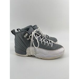 Air Jordan 12 Retro GS Stealth 153265-015 Size 6.5y / Womens Size 37.5 Shoes